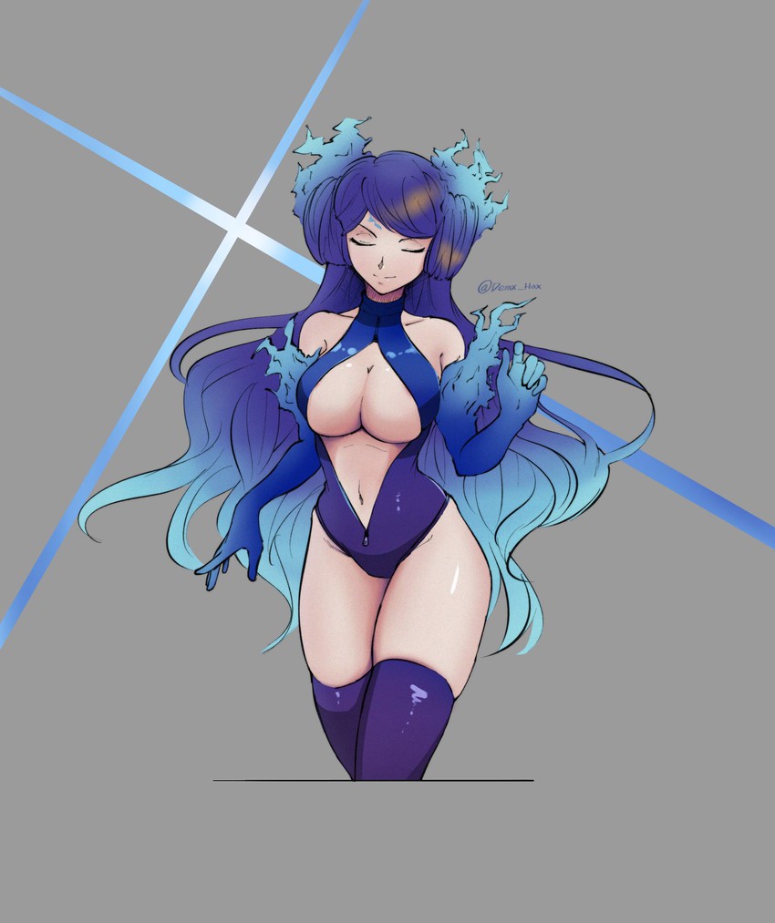 brighid (xenoblade chronicles and 1 more) drawn by demx