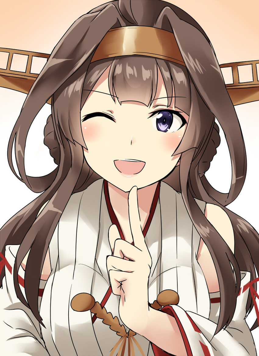 kongou and kongou kai ni (kantai collection) drawn by kamelie