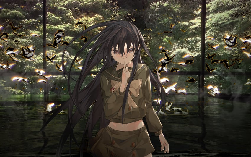 shana and alastor (shakugan no shana) drawn by zadun