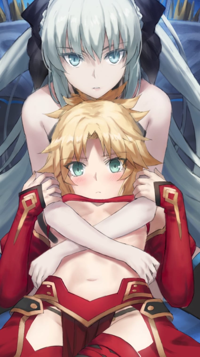 mordred and morgan le fay (fate and 1 more) drawn by tonee