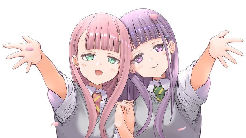 kamiki mikami and ichinose hotaru (22/7) drawn by mid227