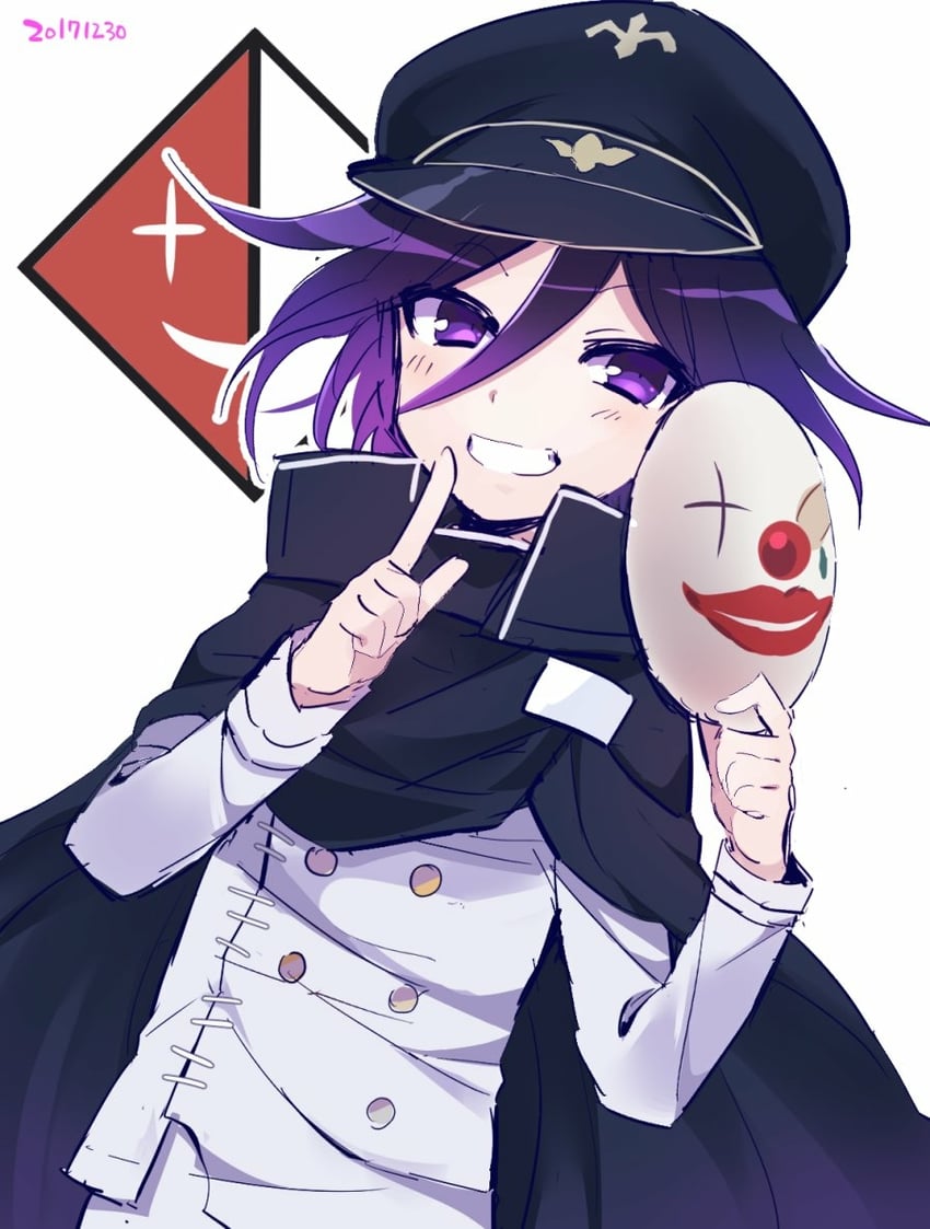 oma kokichi (danganronpa and 1 more) drawn by yuuma_(yuma1111)