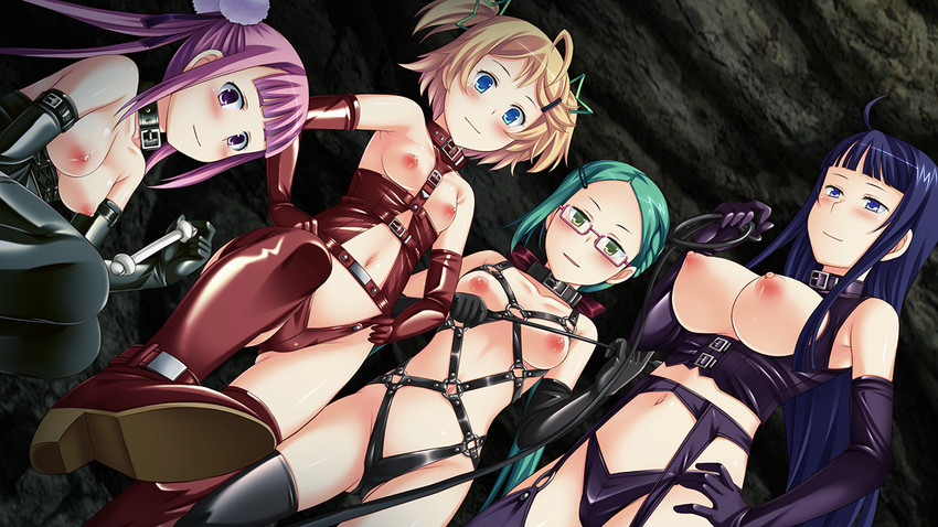 watarai mikoto, shimoda hibari, nakamura yui, and edajima saki (club d) drawn by honda_naoki