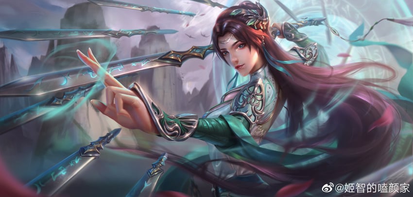 yun yun (doupo cangqiong) drawn by ji_zi_de_ke_yan_jia