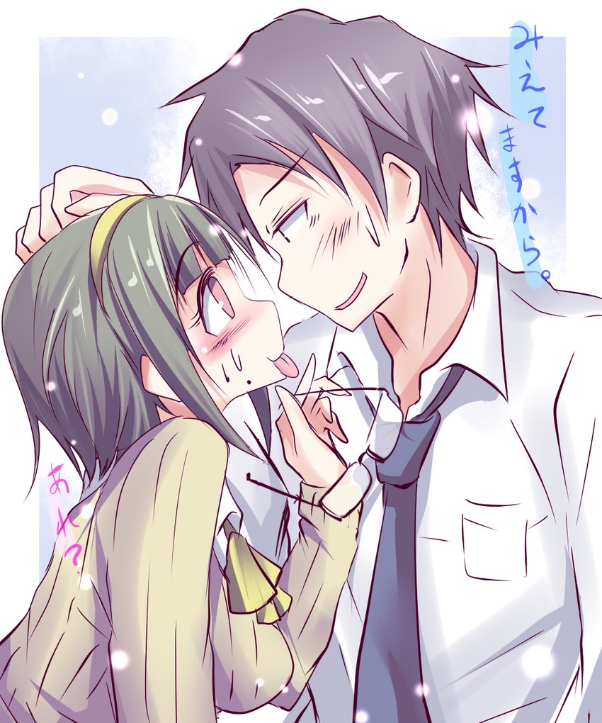 producer and otonashi kotori (idolmaster) drawn by natsu_(anta_tte_hitoha)