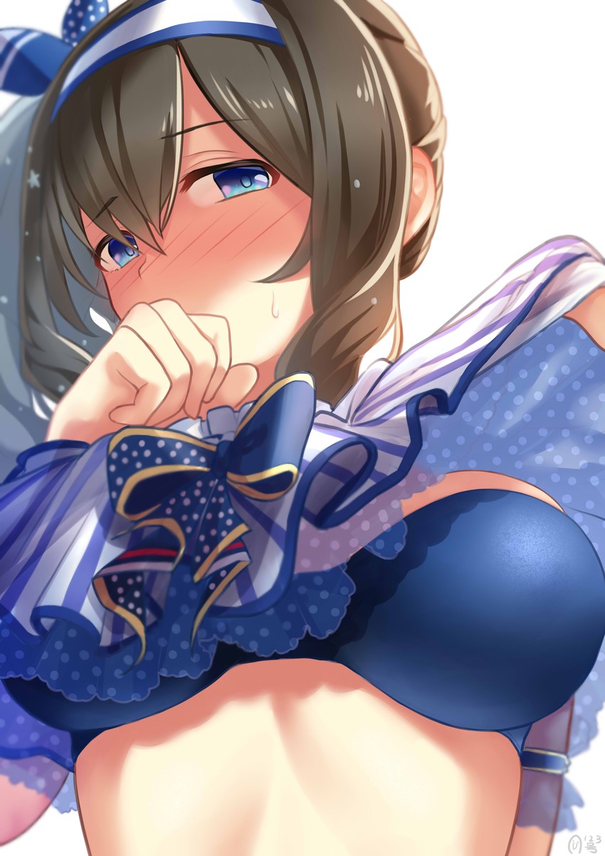 sagisawa fumika (idolmaster and 2 more) drawn by kijibato_123-gou