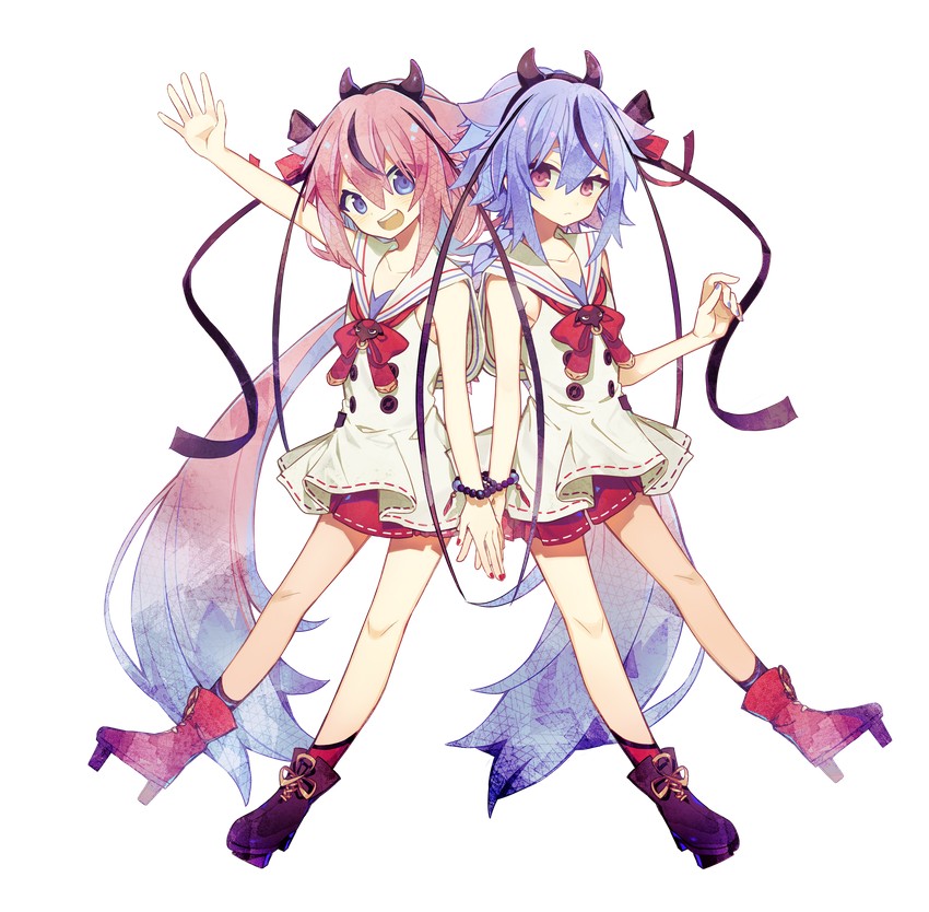 meika hime and meika mikoto (vocaloid and 1 more) drawn by miwasiba