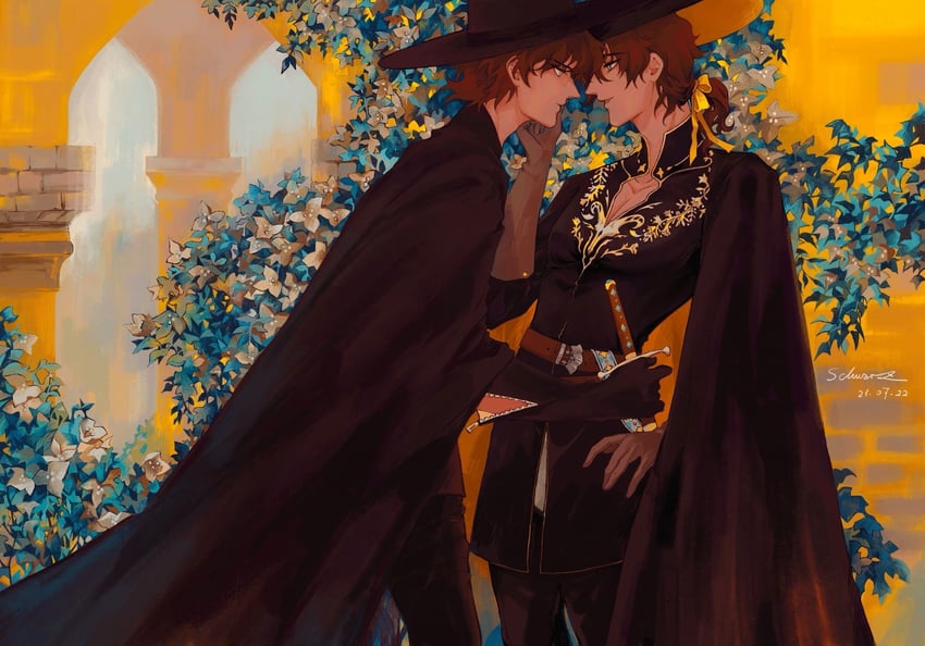 spain and portugal (axis powers hetalia) drawn by corvusnemo