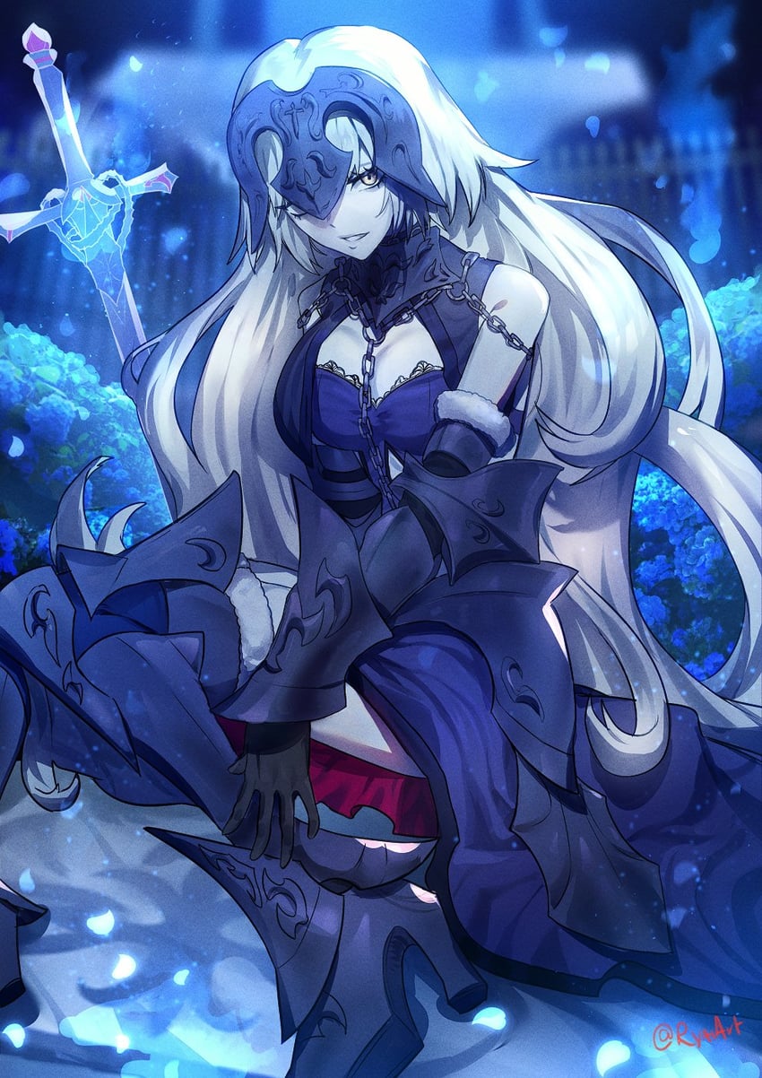 jeanne d'arc alter (fate and 1 more) drawn by ryairyai