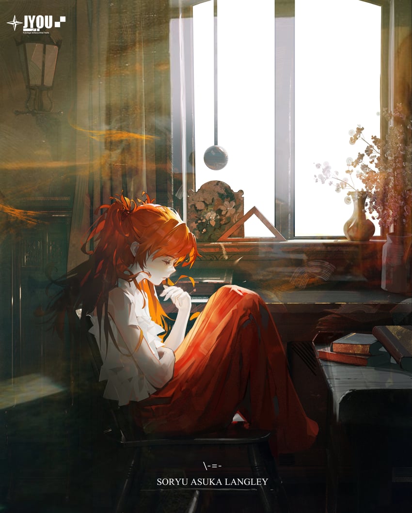 souryuu asuka langley (neon genesis evangelion) drawn by jiang_you