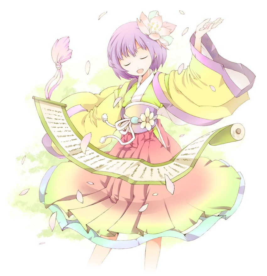 hieda no akyuu (touhou) drawn by ichizen_(o_tori)