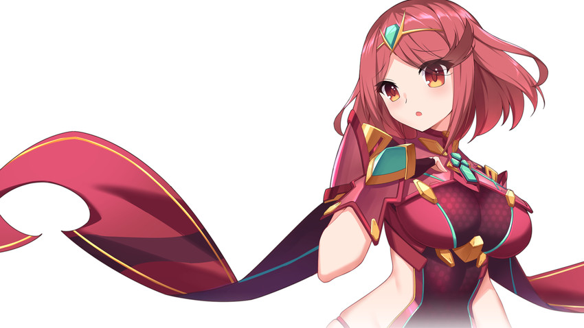 pyra (xenoblade chronicles and 1 more) drawn by rx7649