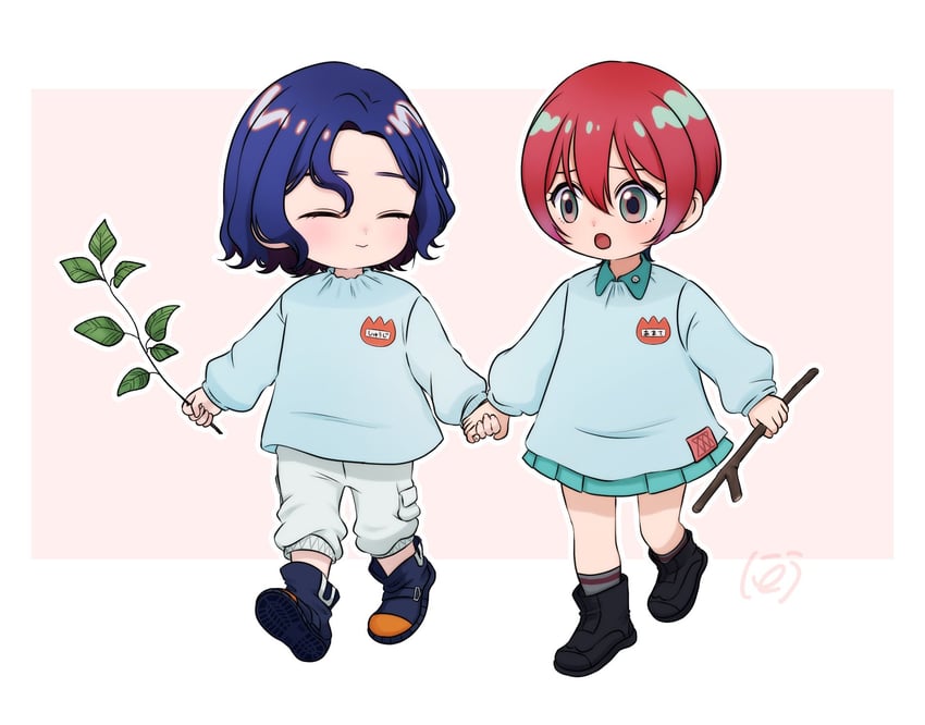 amate yuzuriha and shuji ito (gundam and 1 more) drawn by nitou426