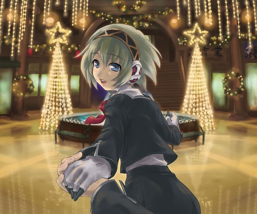 aigis (persona and 1 more) drawn by ugai_yuichi