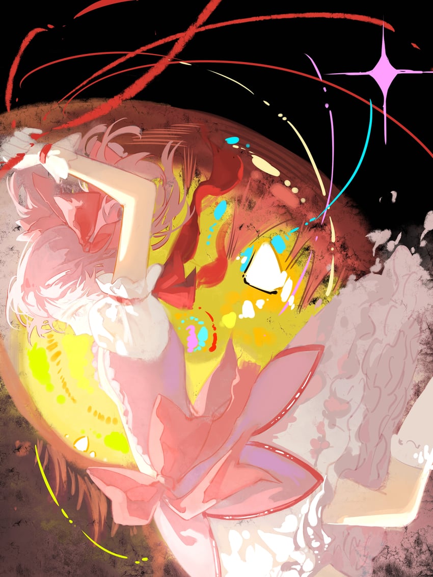 kaname madoka (mahou shoujo madoka magica) drawn by yuan_a_zi_a