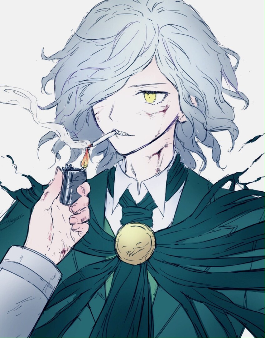 edmond dantes (fate and 1 more) drawn by nipi27