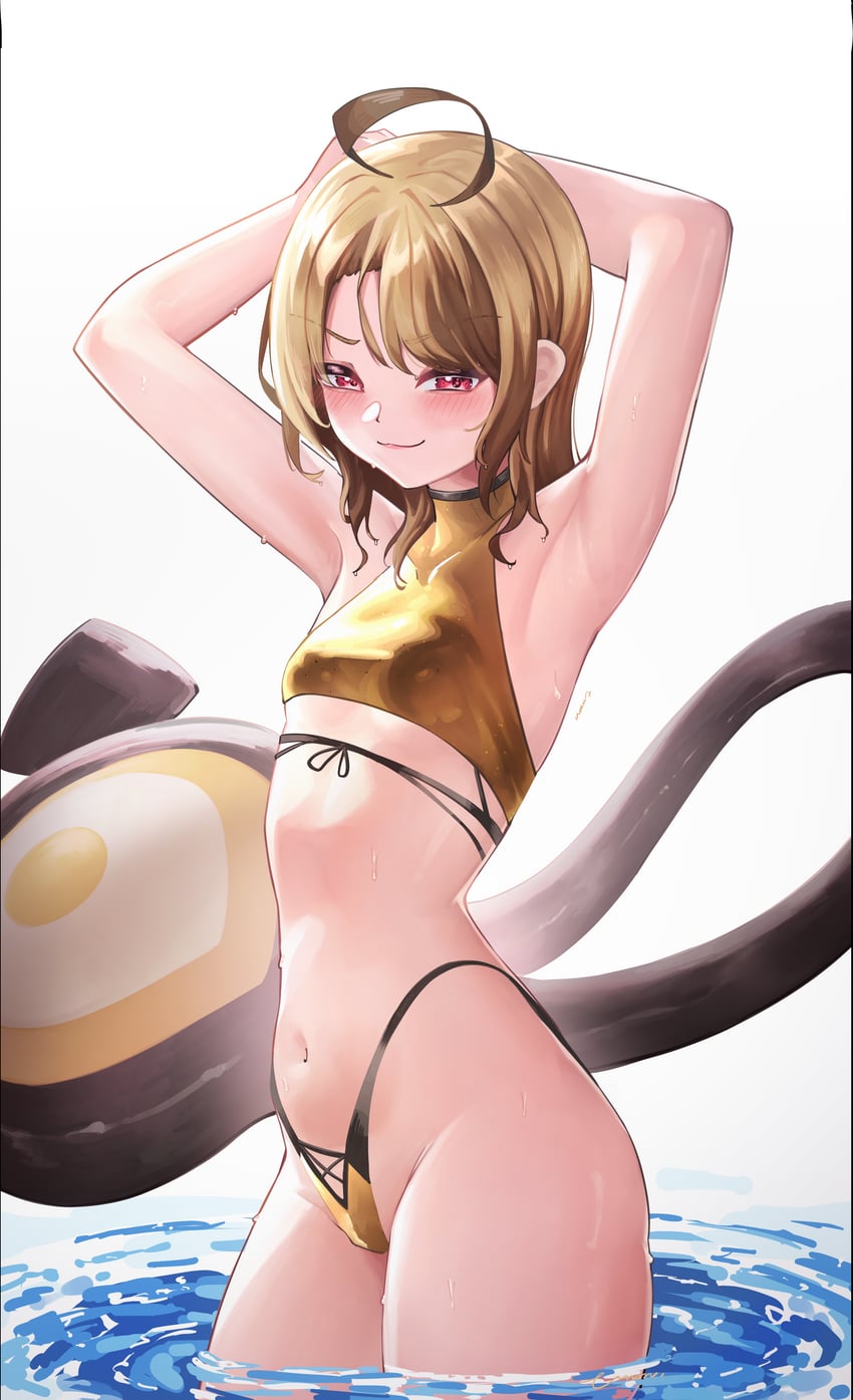 gigi murin (hololive and 1 more) drawn by umamii