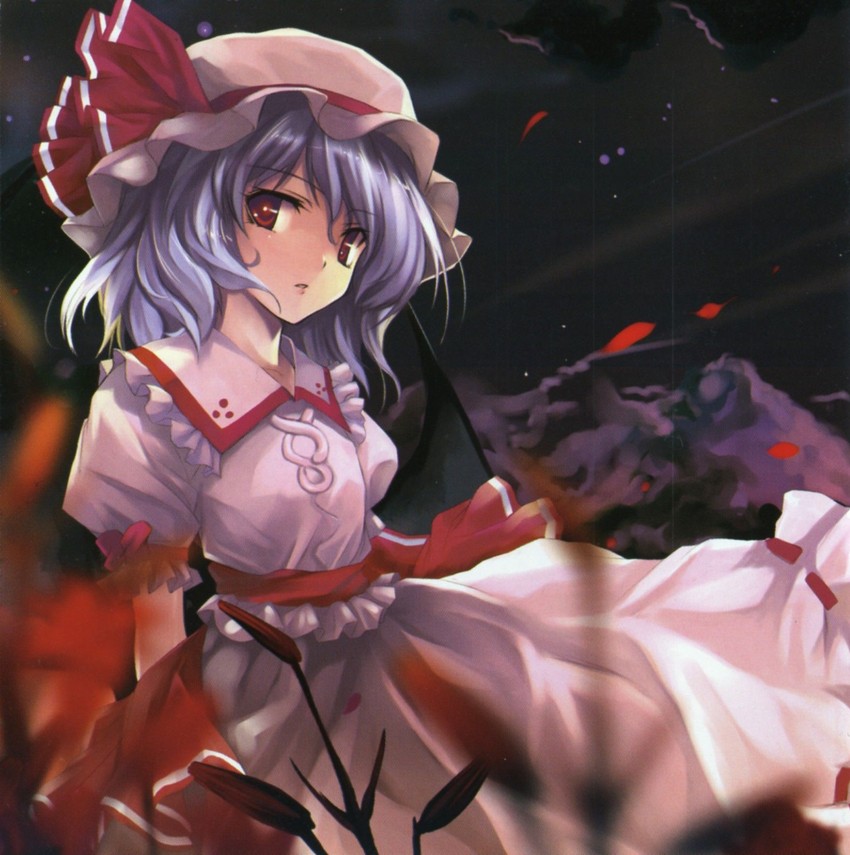 remilia scarlet (touhou) drawn by cradle_(circle) and misaki_kurehito