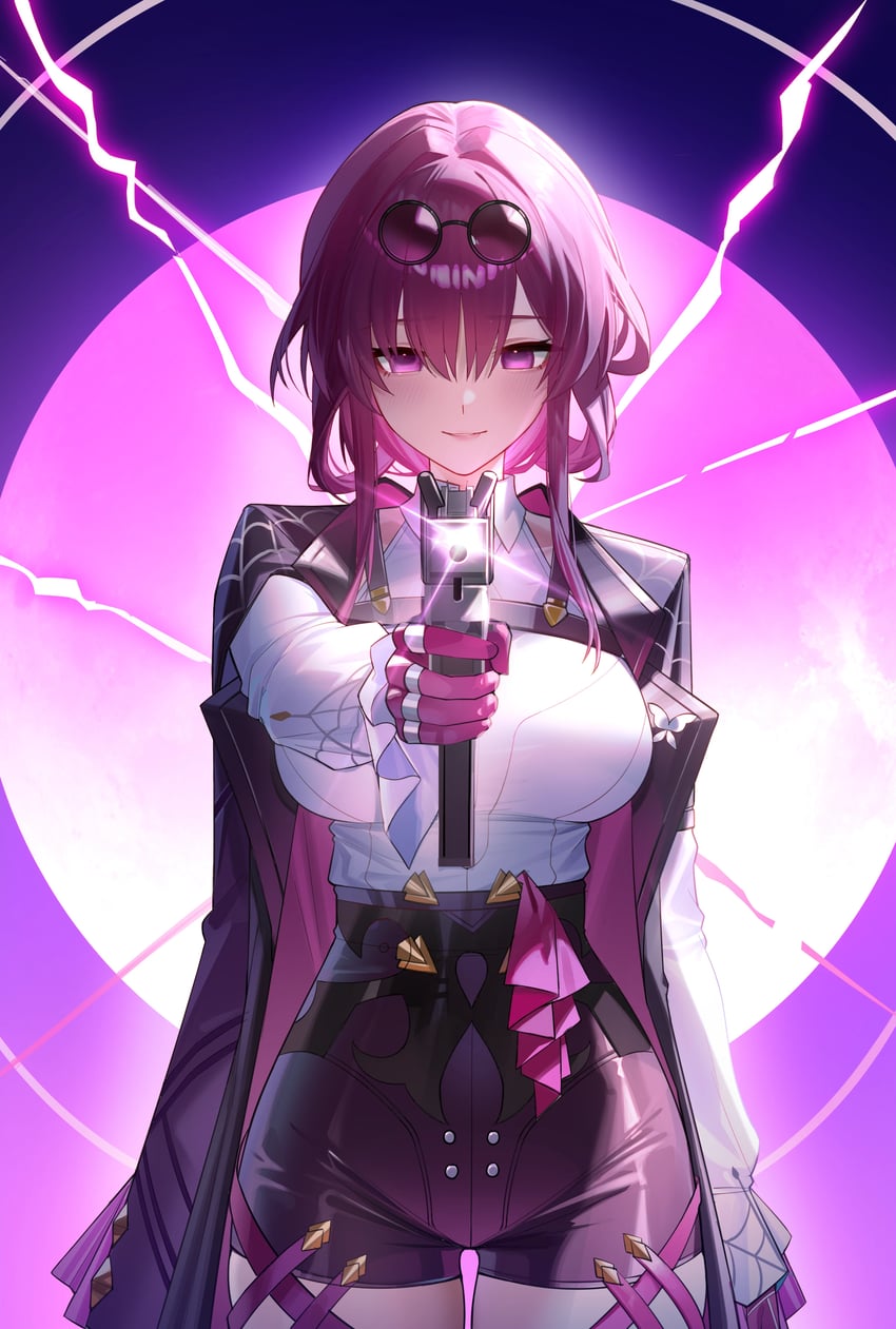 kafka (honkai and 1 more) drawn by yueyueyue_yao