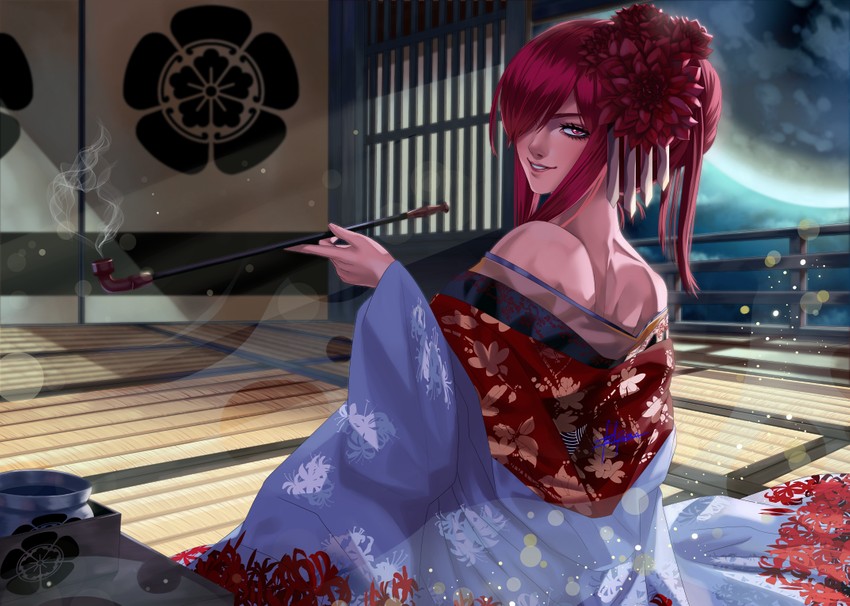 oda nobunaga (fate and 1 more) drawn by kouichi09