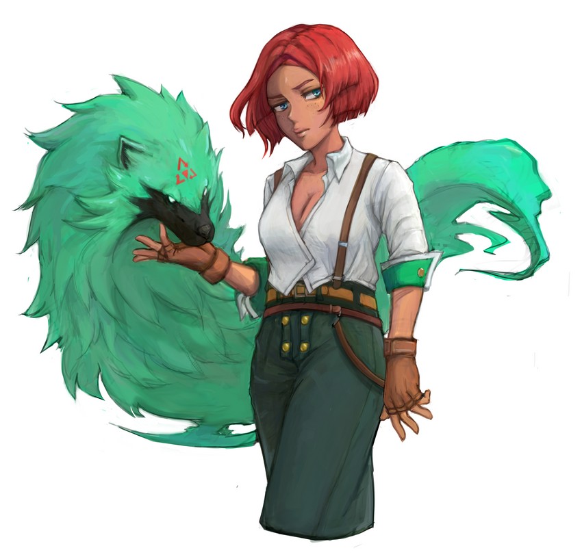 giovanna and rei (guilty gear and 1 more) drawn by wondersouls