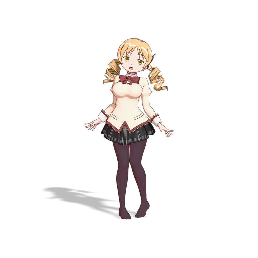 tomoe mami (mahou shoujo madoka magica) drawn by myu_ranran