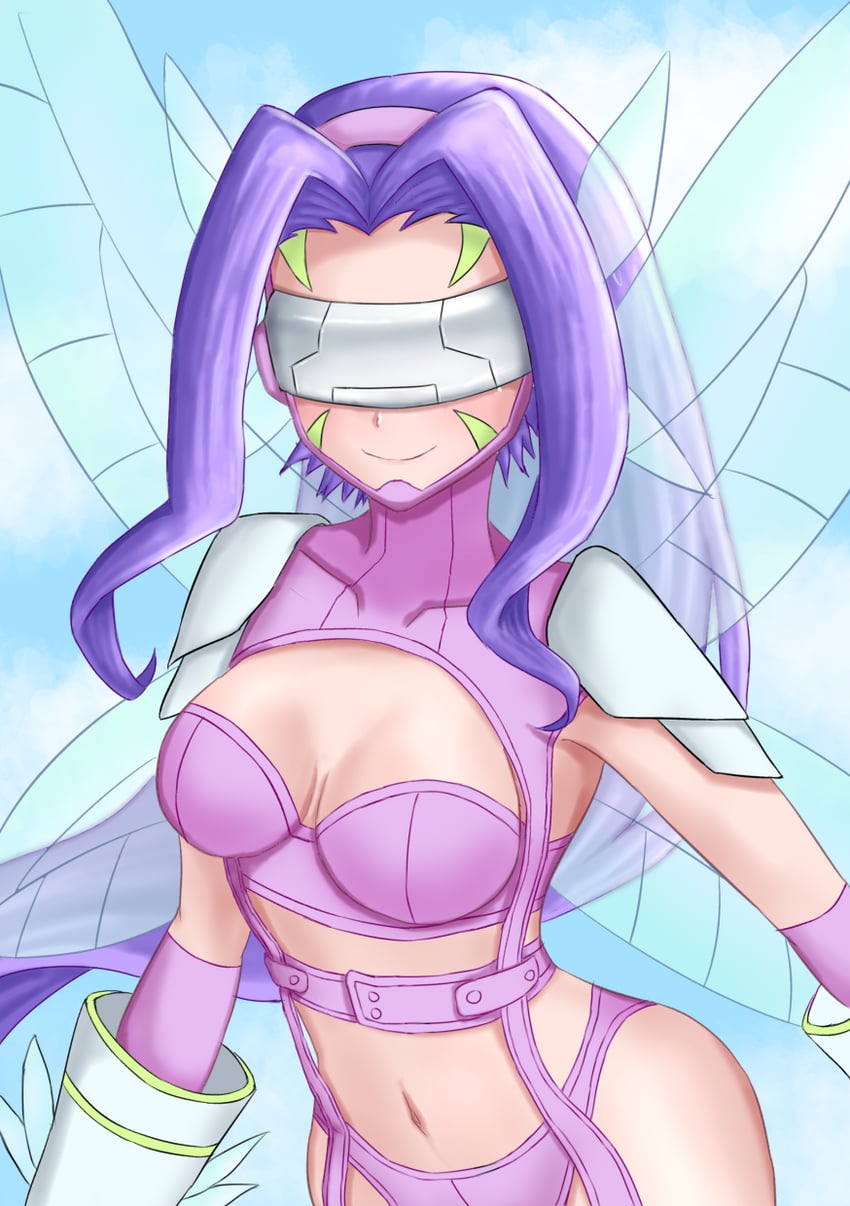fairimon (digimon) drawn by withlike
