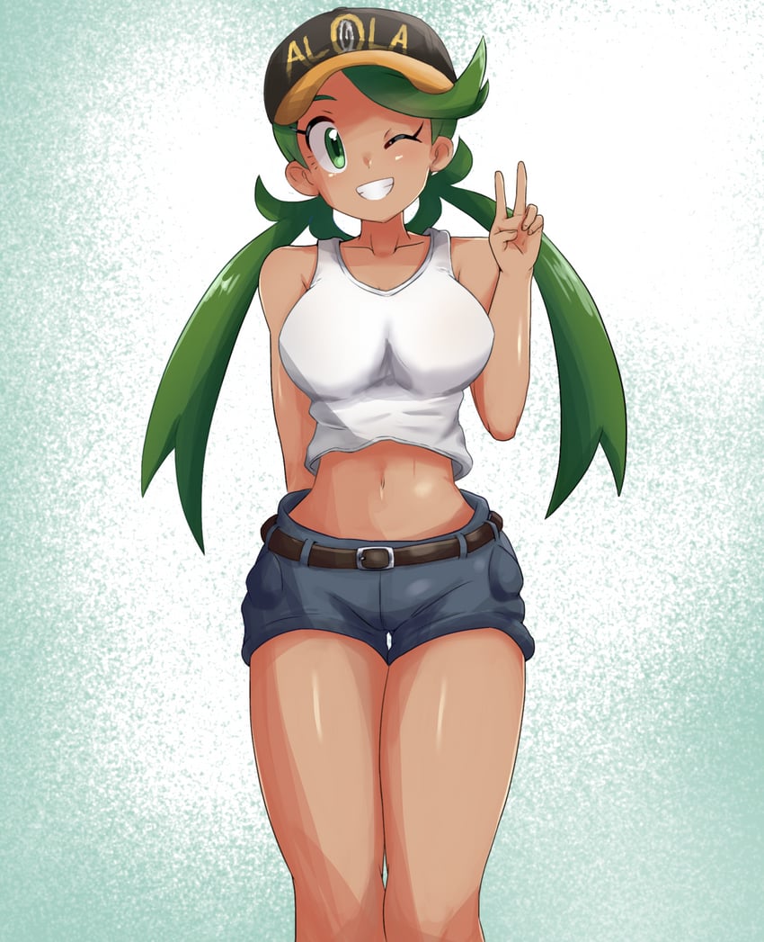 mallow (pokemon and 1 more) drawn by robert_m