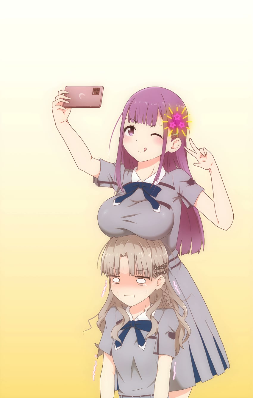 ichinose hotaru and nagamine kaede (22/7) drawn by hitorilily