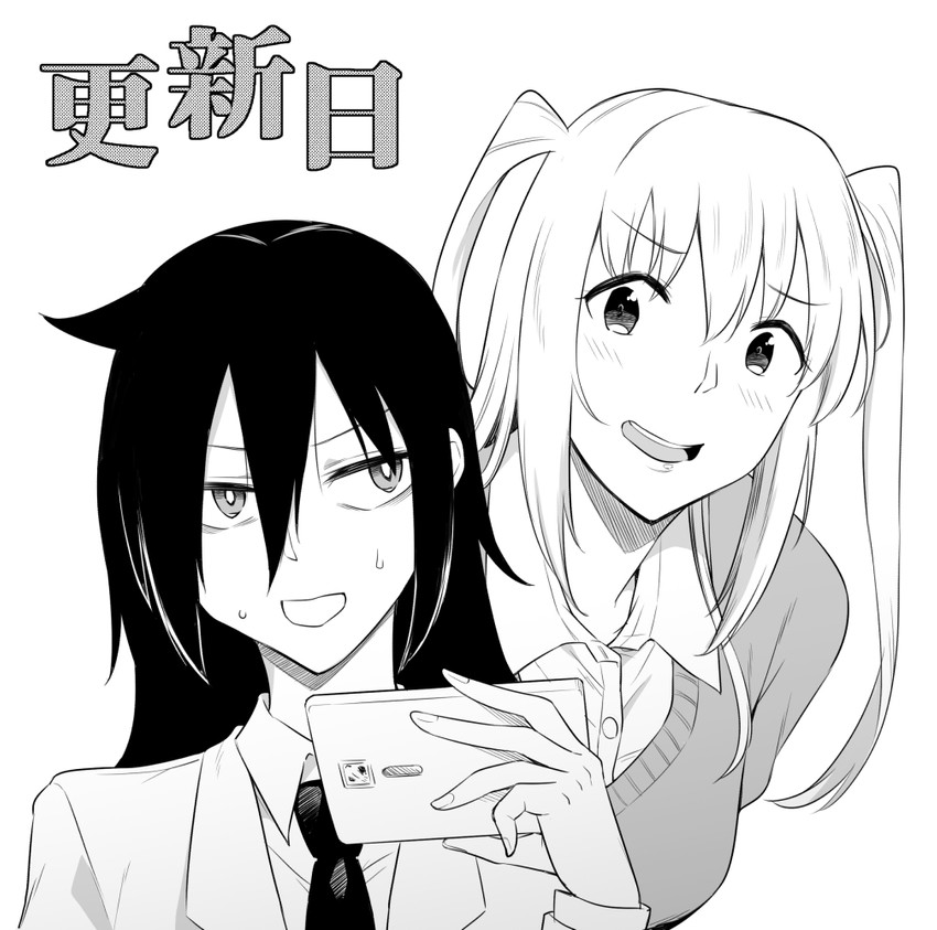 kuroki tomoko and nemoto hina (watashi ga motenai no wa dou kangaetemo omaera ga warui!) drawn by orikuchi_hirata
