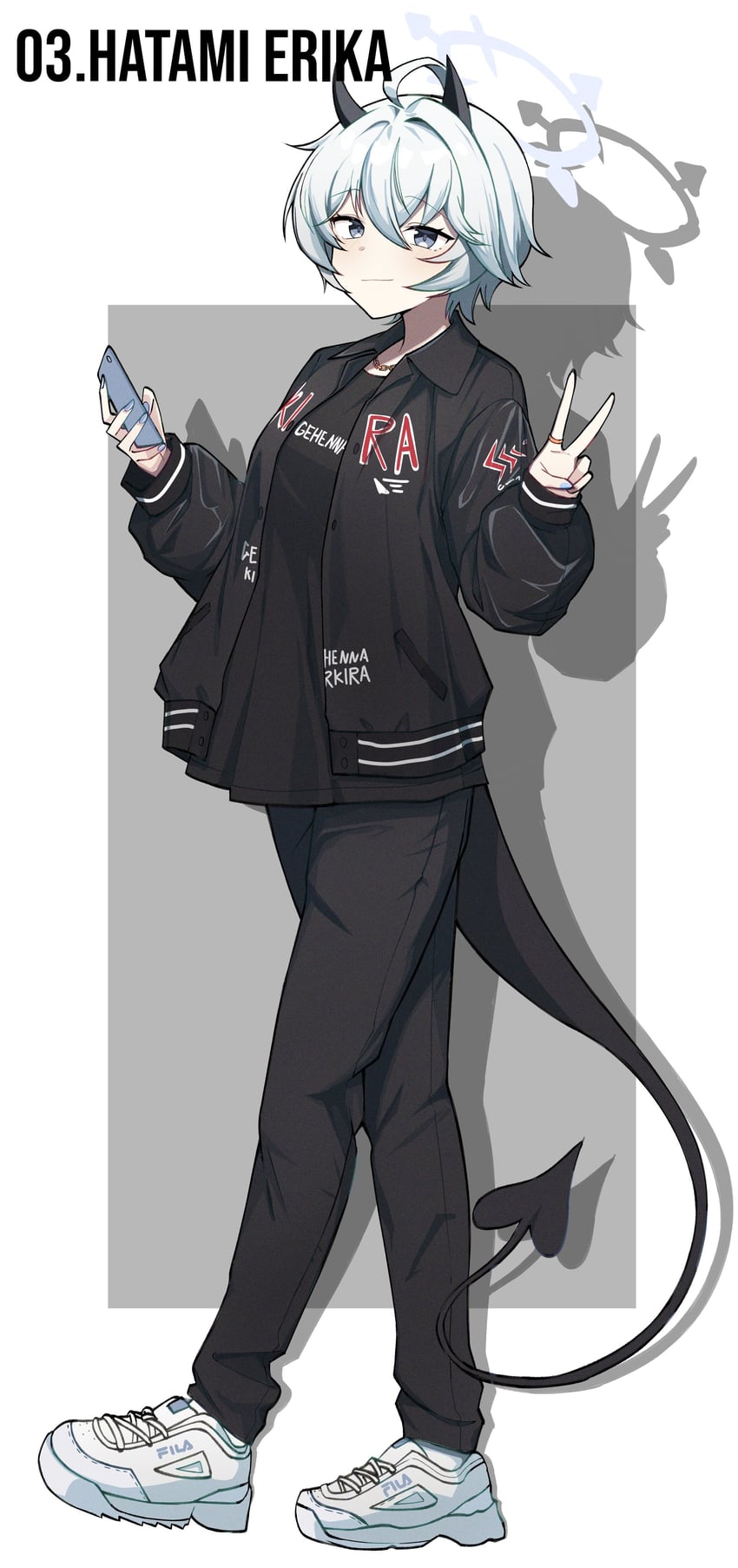 erika (blue archive and 1 more) drawn by lil_monster_(zbuta_turatan)