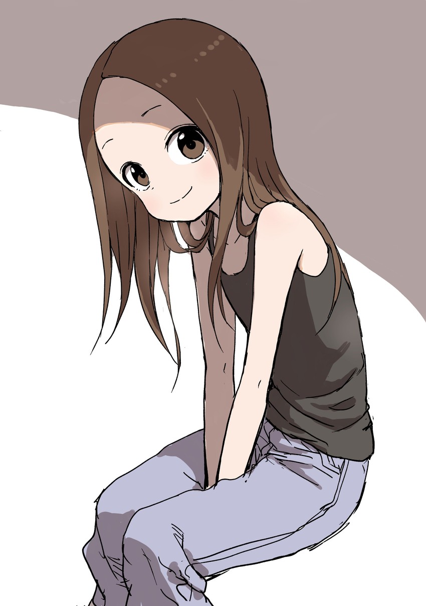 takagi-san (karakai jouzu no takagi-san) drawn by yamamoto_souichirou