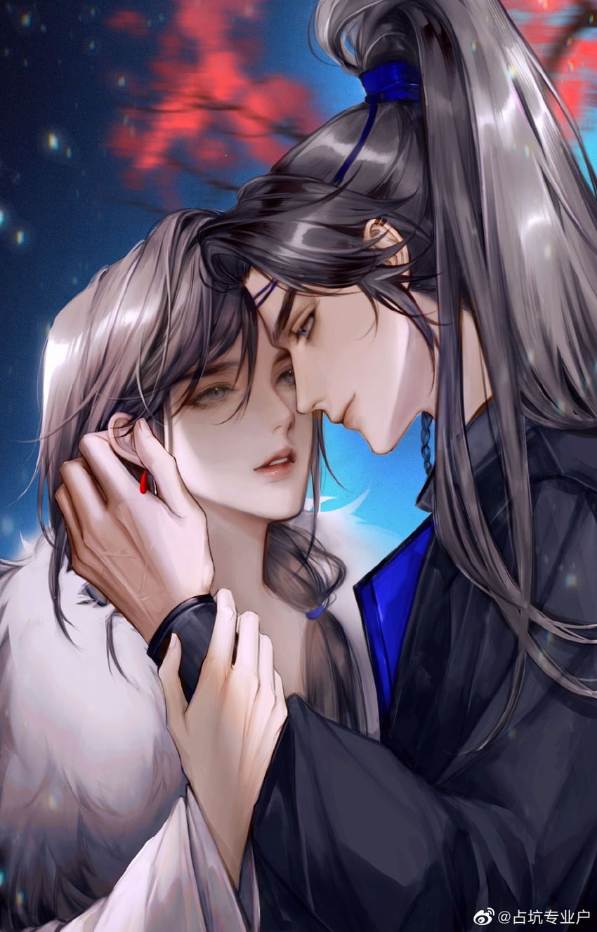 shen zechuan and xiao chiye (qiang jin jiu) drawn by keng_zhikk