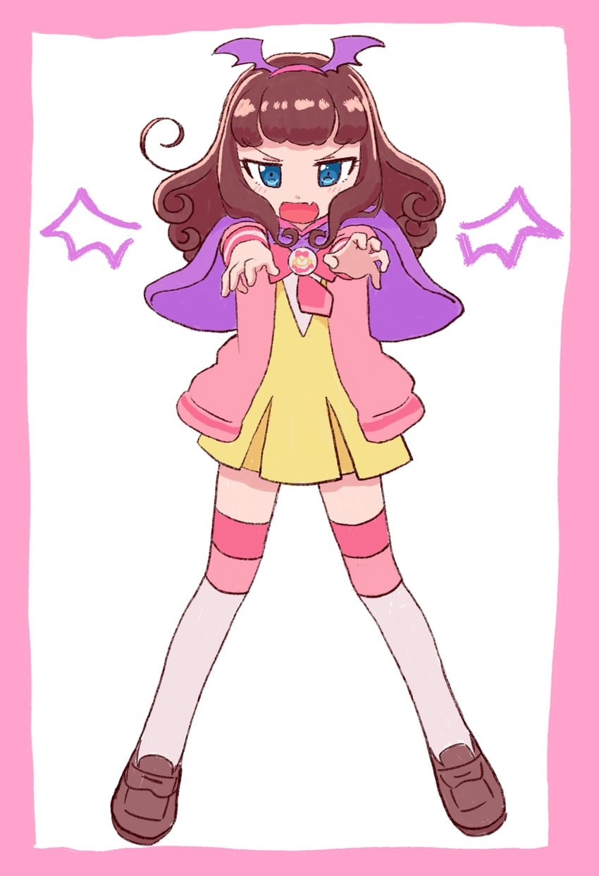 kurosu aroma (pretty series and 1 more) drawn by a_(toitoitoioekk)