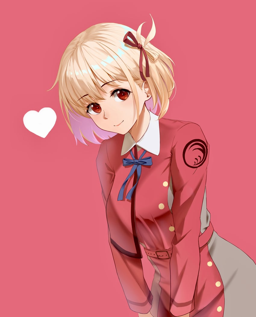 nishikigi chisato (lycoris recoil) drawn by akilv