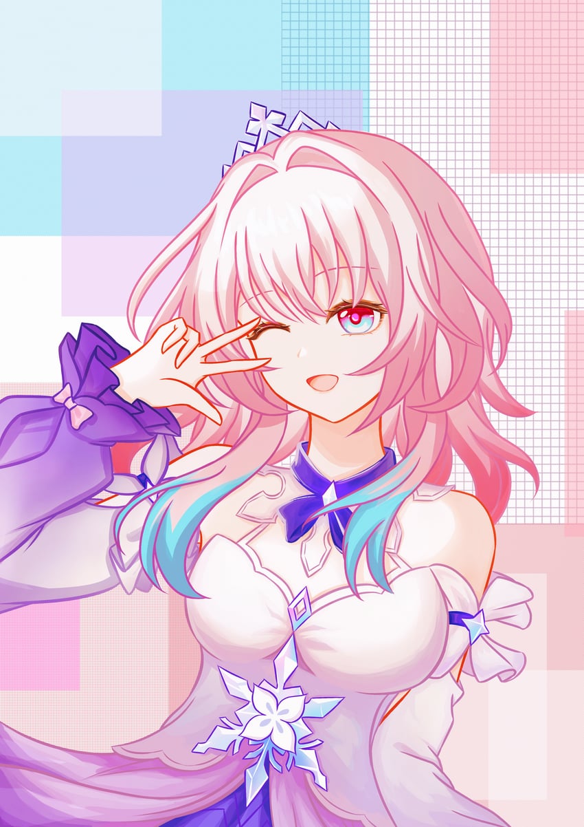 march 7th (honkai and 1 more) drawn by shanhaizhiling