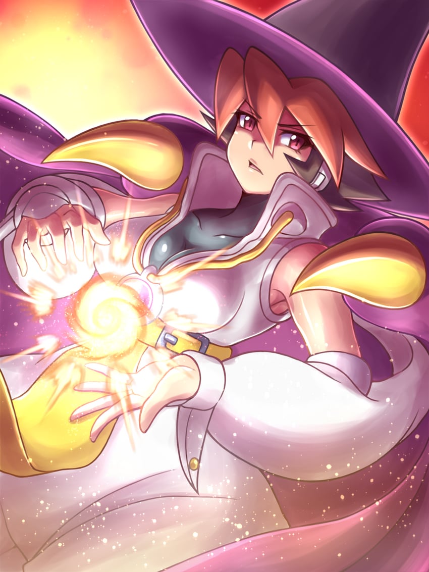 tabasa and atlas (mega man and 3 more) drawn by nobuyu_(77yusei)