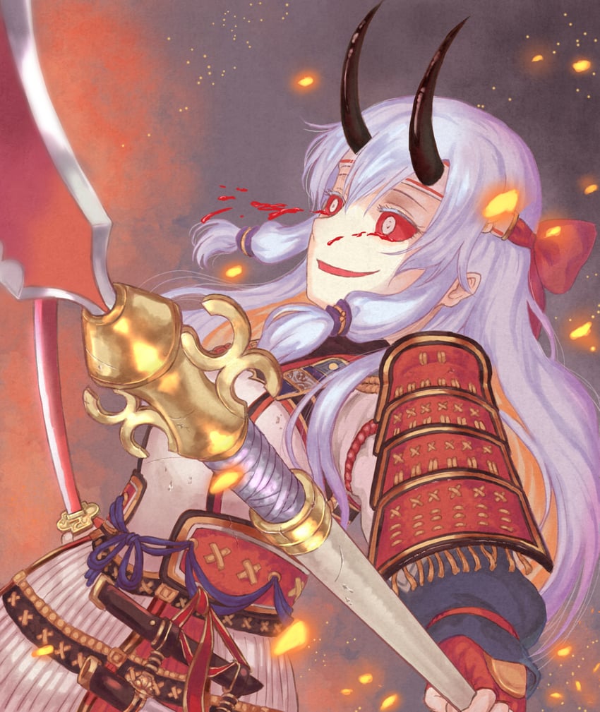 tomoe gozen (fate and 1 more) drawn by izuchi_nanchi