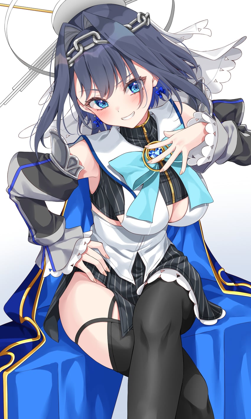 ouro kronii (hololive and 1 more) drawn by mogu_(au1127)