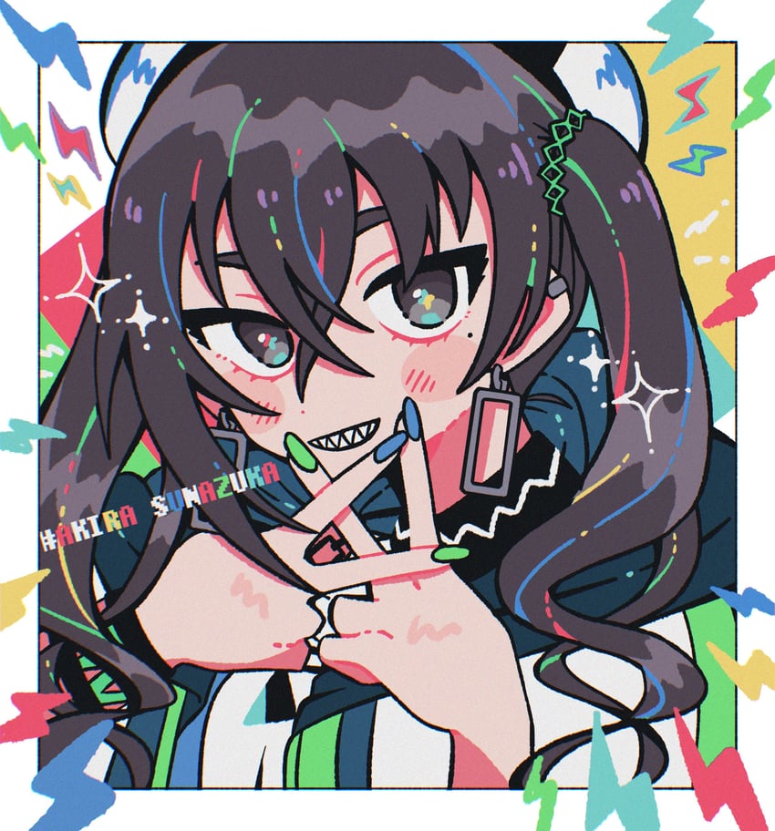 sunazuka akira (idolmaster and 1 more) drawn by hamuchosu