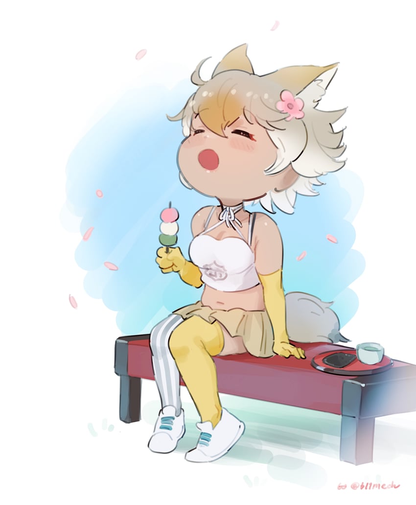 coyote (kemono friends and 1 more) drawn by beleven
