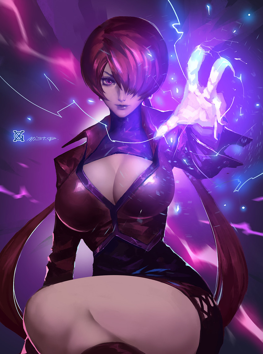 shermie and orochi shermie (the king of fighters) drawn by xiaoguimist