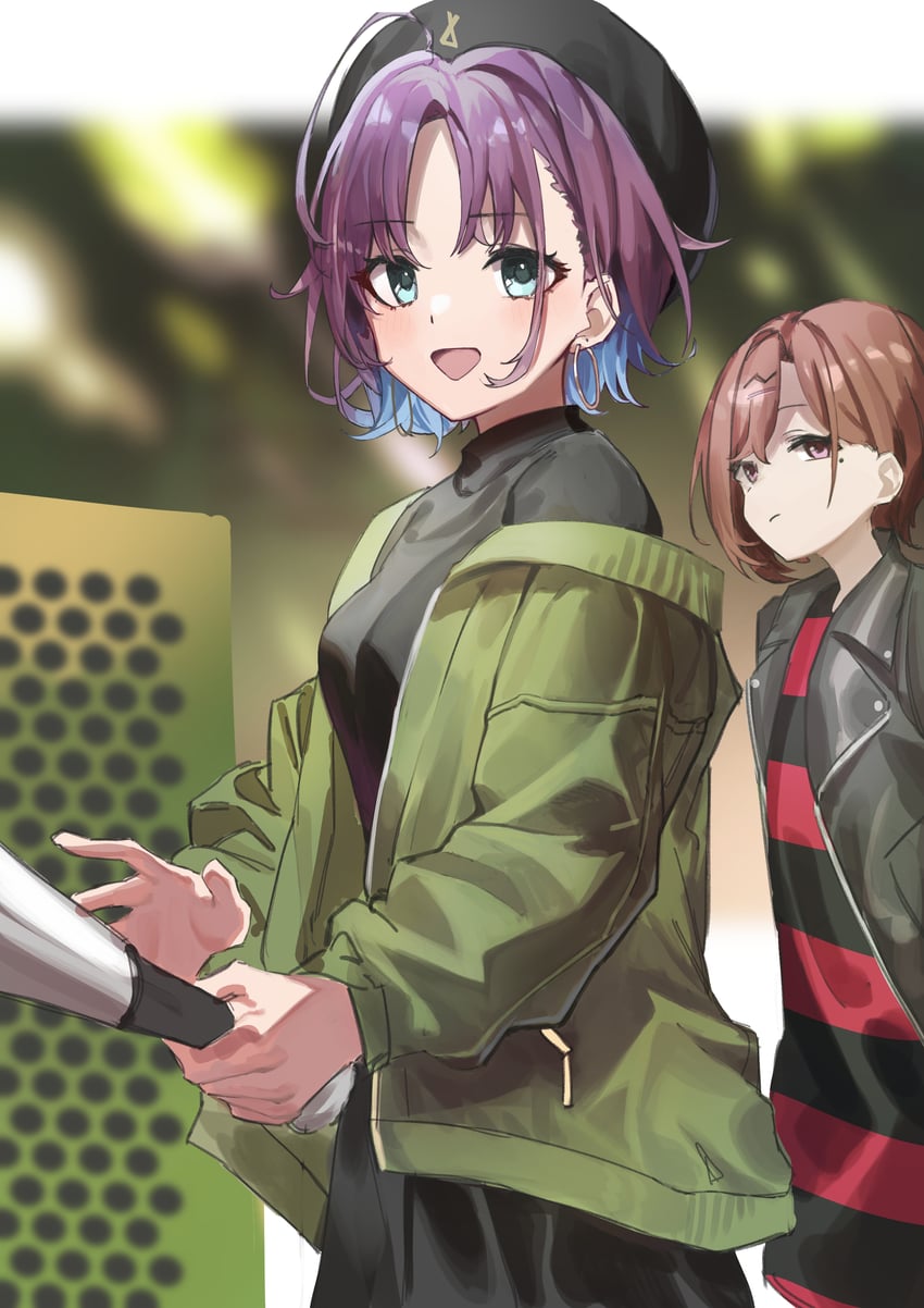 higuchi madoka and asakura toru (idolmaster and 1 more) drawn by haruyuki_(gffewuoutgblubh)