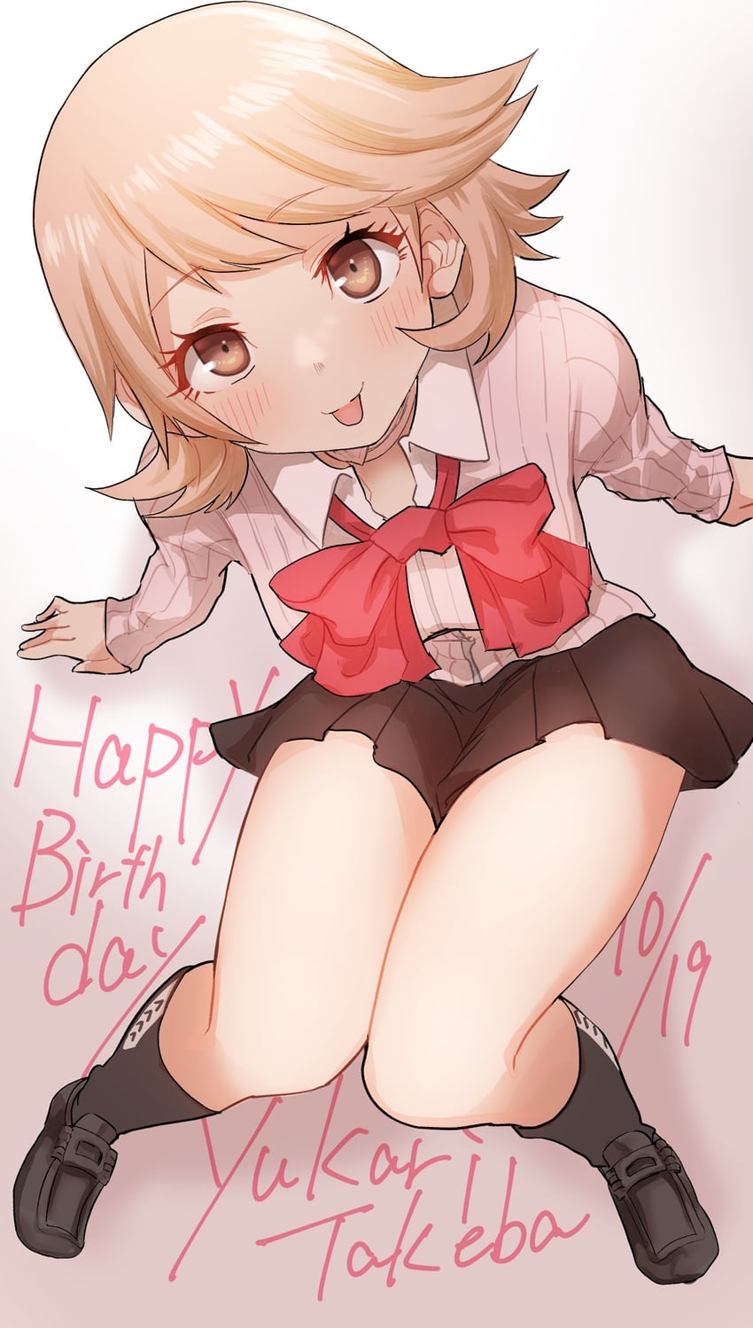 takeba yukari (persona and 1 more) drawn by kurosususu