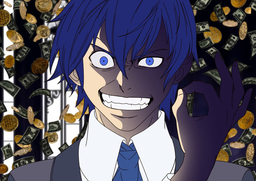 kaito and gallerian marlon (vocaloid and 2 more) drawn by tokudaiji