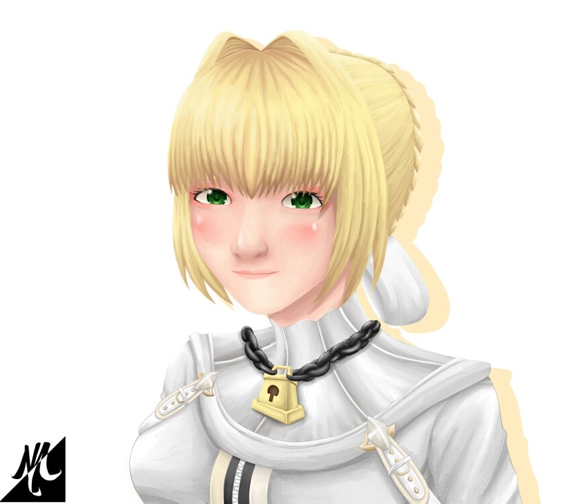 nero claudius (fate and 2 more) drawn by mynovr_mno