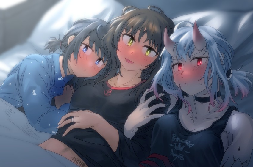 fubuki, fubuki kai ni, and lycoris fubuki (kantai collection) drawn by ergot