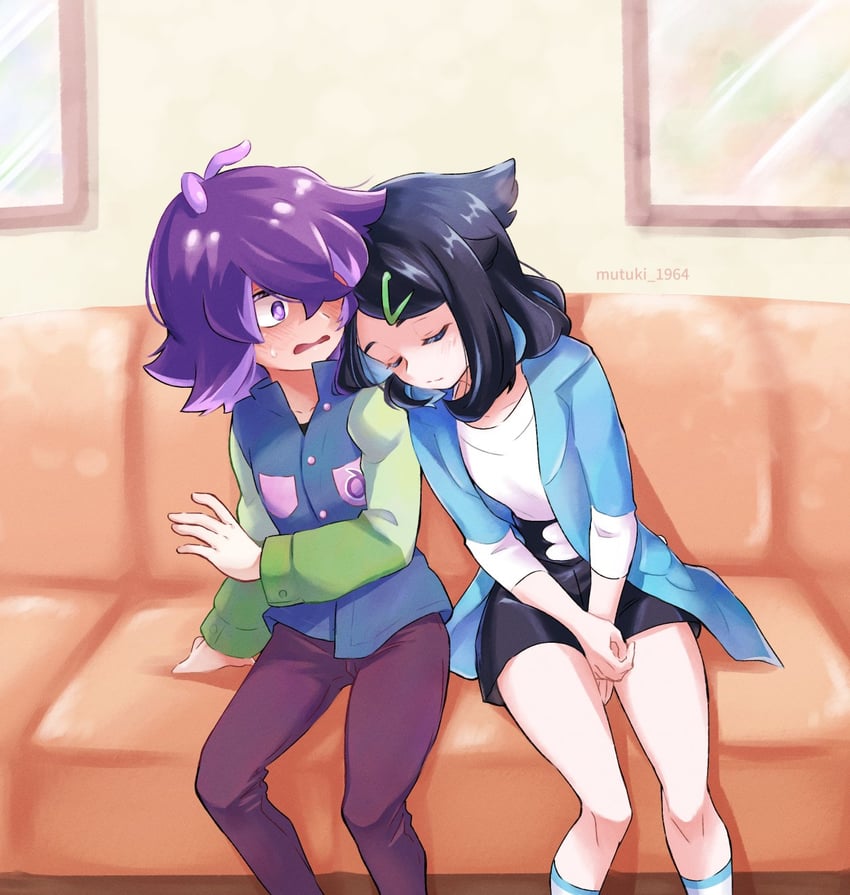 liko and dot (pokemon and 1 more) drawn by mutsuki_(tsugaidanuki)