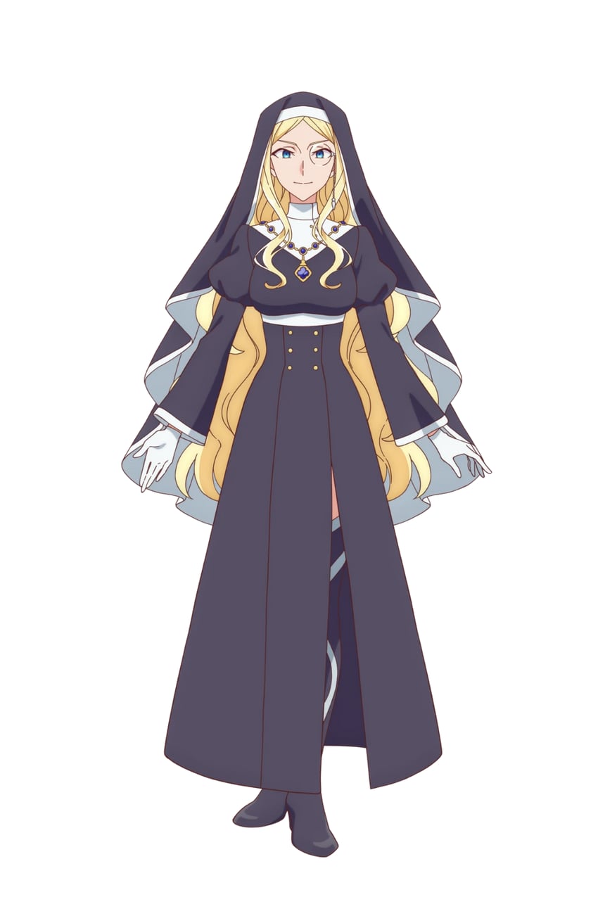 holy sister (hazure skill "kinomi master": skill no mi (tabetara shinu) wo mugen ni taberareru you ni natta ken ni tsuite) drawn by miyadani_risa