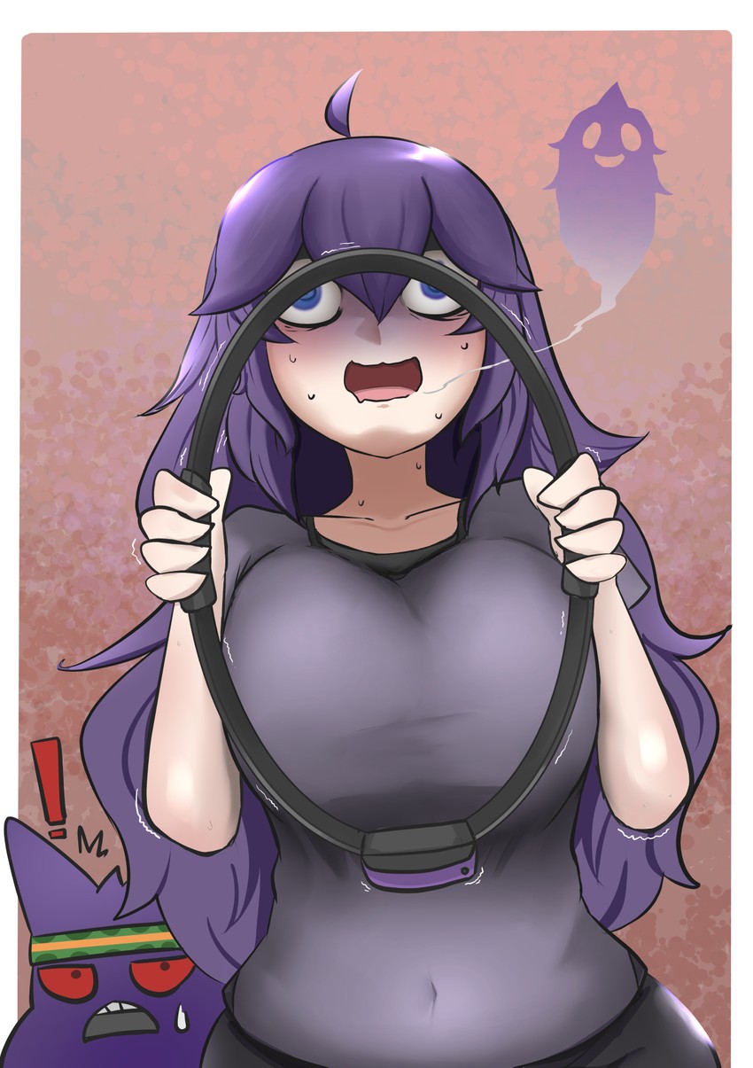 hex maniac and gengar (pokemon and 2 more) drawn by john_(a2556349)